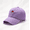 Purple, variant on Rose Embroidered Soft Top Baseball Cap, Face Slimming Adjustable Dad Hat, Unisex Fashion Street Style Curved Brim Duckbill Cap, Versatile Casual Sun Hat for Men Women