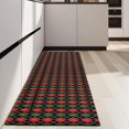 thumbnail image 4 of Multicolor Christmas Pattern Kitchen Rug Mat,Kitchen Runner Rugs Non Skid Washable,Decorative Kitchen Floor Mats for Kitchen,Sink,Laundry,17"X47", 4 of 5