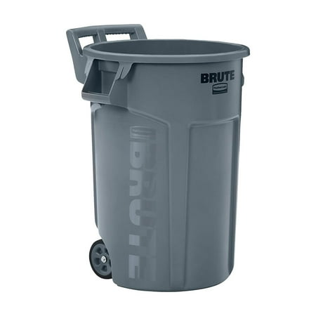 Rubbermaid BRUTE Resin Trash Can 44 Gallons Gray (2131929)