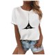 thumbnail image 1 of Gibobby Casual Playera de Manga Corta para Mujer Camiseta sexy manga corta con estampado para mujer, camiseta informal holgada verano, blusa divertida y peculiar pa(Azul,G), 1 of 5