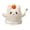 Halloween Decoration-A, variant on Halloween Ghost Cat Plush, Cute Ghost‑Shaped Cat Stuffed Doll with Magic Wand, Soft Plushies with Pumpkin & Witch Hat, for Halloween Home Decor, Party Favors & Holiday Gift, A