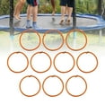 thumbnail image 6 of BAOSITY 10Pcs Trampoline Elastic Rope Bungee Cord Highly Elastic Lightweight 8mm Trampoline Accessories for Fitness Trampoline Canopy Orange, 6 of 8