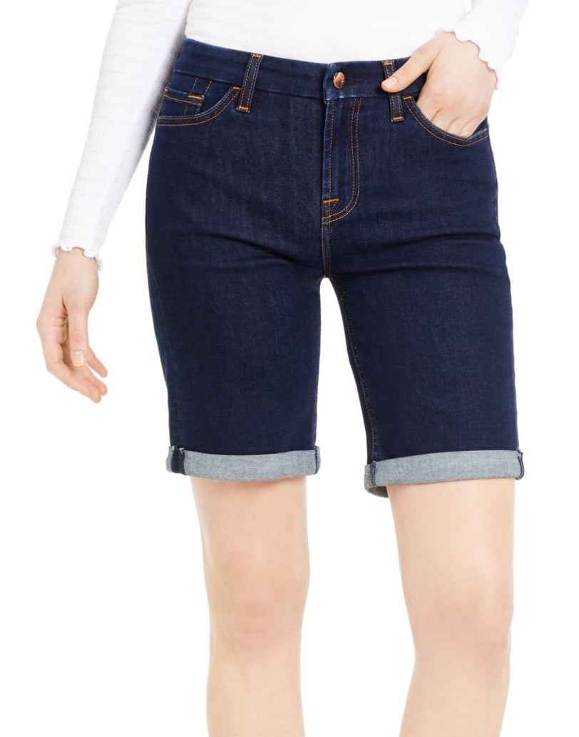 7 For All Mankind Womens Denim Bermuda 