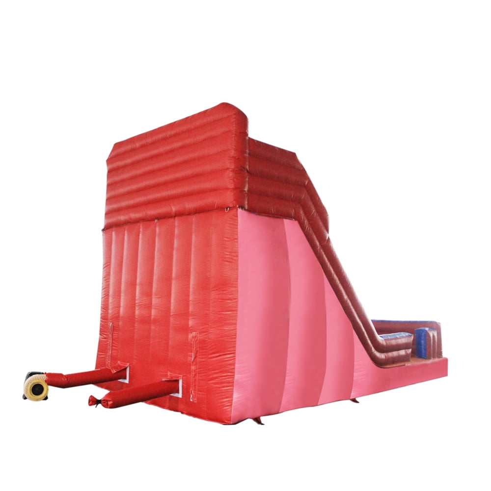 aleko commercial grade outdoor inflatable bounce house water slide with pool and blower