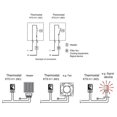 thumbnail image 2 of 2X KTO011 0-60Celsius Interruptor Controlador de Temperatura Compacto Ajustable Normalmente Cerrado (C), Rojo, 2 of 5