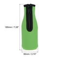 thumbnail image 2 of Uxcell 330ml to 350ml Neoprene Cooler Insulator Covers Beer Bottle Sleeves Green 4 Pack, 2 of 5