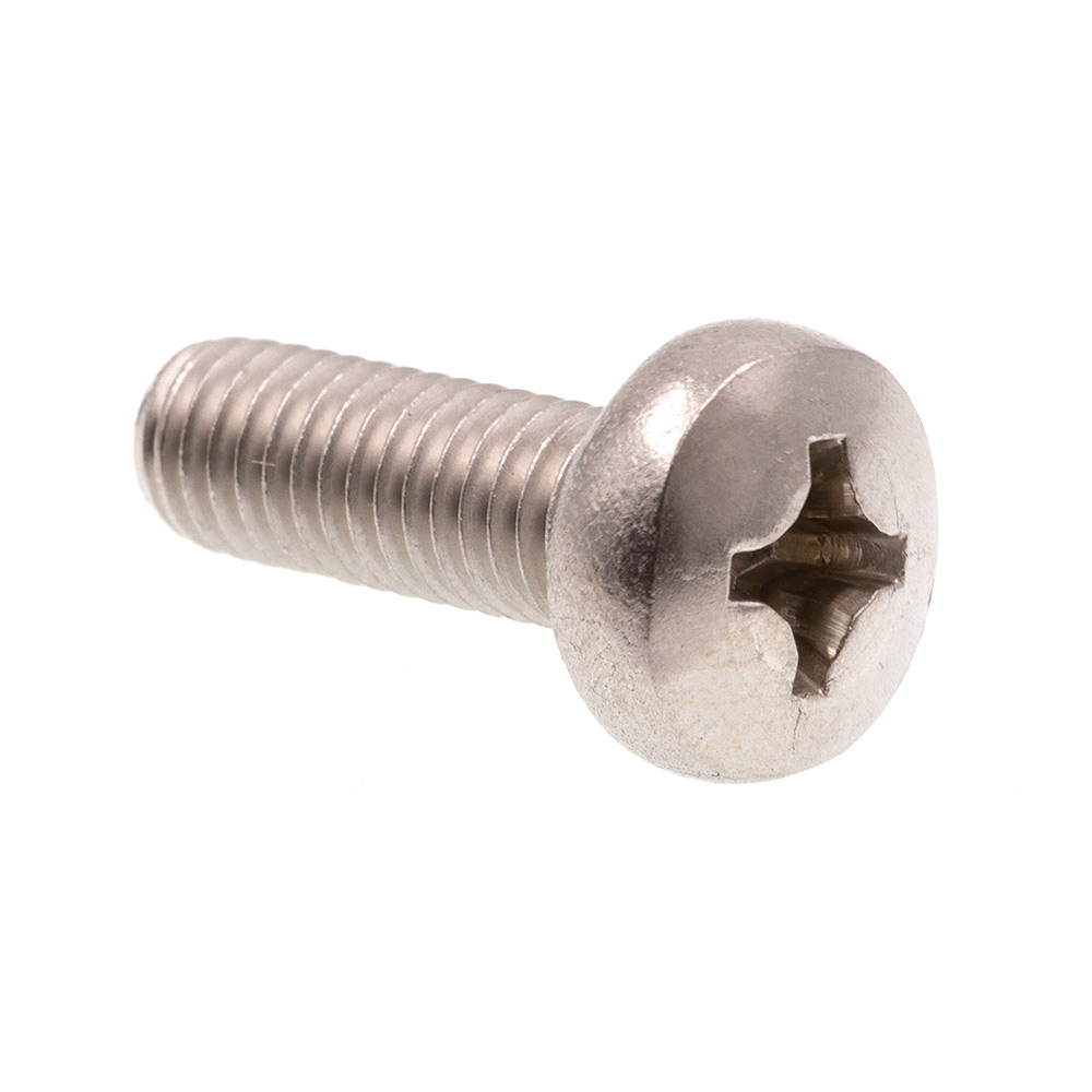 PrimeLine 9131584 Machine Screws, Metric, Pan Head, Phillips Drive, M6