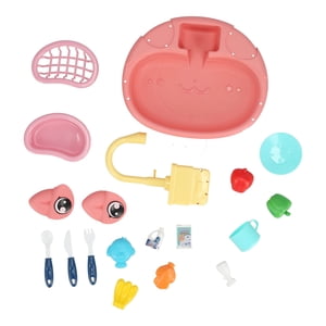 Pretend Play Kitchen Sink Toys, Jouets de cuisine pour enfants Promotion de la reconnaissance pour les enfants 3 Années