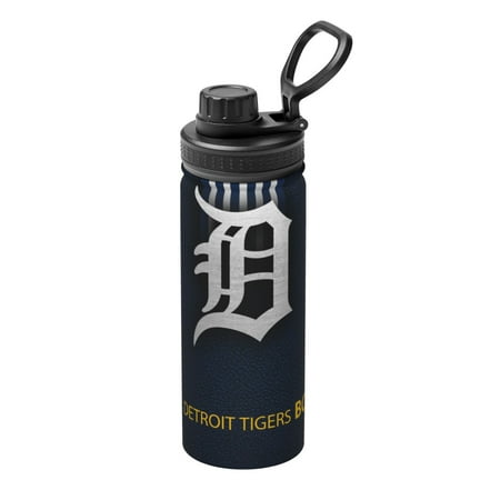 

Det_roit_Tig_ers Water Bottle Stainless Steel Insulated Tumblers with Lid Travel Coffee Mug Double Wall Vacuum Insulated Water Cup Gifts for Women Men Home Office 18oz