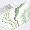 thumbnail image 2 of Large Gaming Mouse Pad Blue Marble Non-Slip Desk Pad Keyboard and Mouse Desk Mat for Gamer, Office & Home, 31.5 x 15.7 in, 2 of 6
