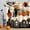 Multicolor, variant on MIZHONA Halloween Cat Shower Curtain Fall Autumn Pumpkins Fabric Bathroom Curtains Decor 72x72 in