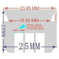 thumbnail image 3 of pcs Letter holder for Manual Stamp Ribbon Printer Machine DY-8/For For HP-241B, 3 of 10