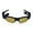 Yellow, variant on Joernso Smart Glasses High Fidelity UV Resistant Binaural Bluetooth-compatible5.0 Trendy Audio Sunglasses for Driving