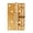 Golden, variant on 4 Inch Spring Hinge, Self-Closing Hinge with 90 Degree Positioning, Invisible Hinge for Wooden Door and Window Screen, Auto Close Hardware Hinge