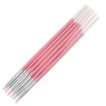 Art Brushes Craft Soft Nail Pen Supplies too Silicone 6 Pottery Pcs Carving, Paraffin Wax for