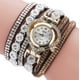 thumbnail image 1 of Pulseras para mujer, regalos para mujer CCQ Reloj de pulsera analógico de cuarzo con esfera de cristal y diamantes de imitación vintage para mujer, 1 of 2
