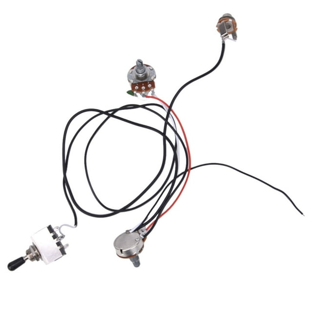 Guitar Parts, 3 Way Guitar Wiring, Input Jack Or Electric Guitar