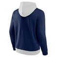 thumbnail image 3 of Men's Fanatics Silver/Navy New England Patriots Big & Tall Team Fleece Pullover Hoodie, 3 of 3