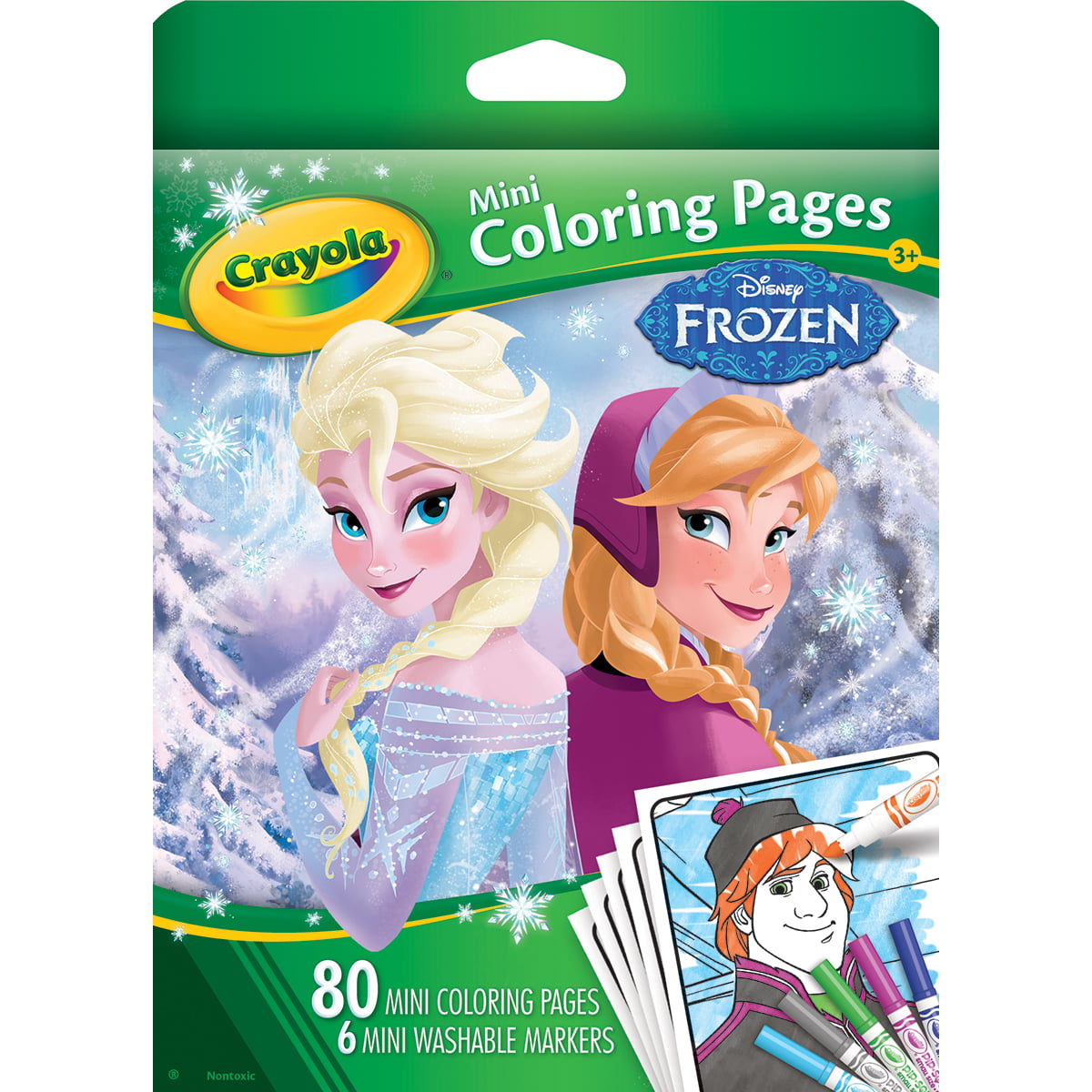  Crayola  Mini  Coloring  Pages  Disney  Frozen Walmart com