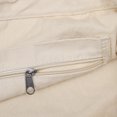 thumbnail image 3 of Bolso de hombro de lona de color sólido Bolso de compras de gran capacidad para niñas y mujeres (blanco), 3 of 7