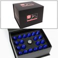 thumbnail image 6 of J2 Engineering LN-T7-014-125-BL J2 Engineering 7075 -T6 Forged Aluminum M12 x 1.25 20Pcs 50mm Height Knurled Top Lug Nut w/ Adapter Blue, 6 of 6
