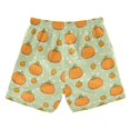 thumbnail image 2 of Pumpkin Swim Trunks Quick Dry Beach Pool Board Shorts Lightweight Stylish Print Sizes 2T to XL, 2 of 8