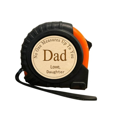 

Clearance! Dusknt Measuring Ruler No One Measures Up Personalized Tape Measure Fathers Day Gift From Daughter and Son Personalized Gifts for Dad Gift for Husband Fathers Day Gift 1X Measuring Tape