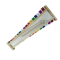BESTSKY 15 Note Metal Xylophone Kids Xylophone with 2 Mallets Professional Musical Toy Xylophone Glockenspiel for Band Kids and Adult