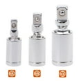 thumbnail image 3 of Mduoduo Universal Joint 360 Deg Ratchet Angle Extension Bar Socket Adapter 3/8\", 3 of 7