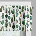 thumbnail image 3 of Ambesonne Cactus Window Valance, Spiked Cacti Pots Art, 54" X 12", Multicolor, 3 of 5