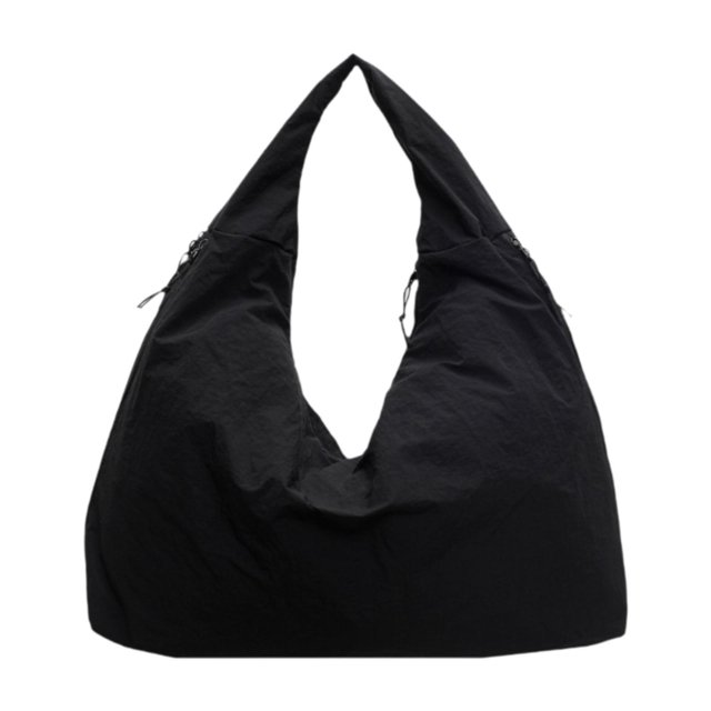 Bolso de mano de viaje, bolso de hombro ligero y elegante, bolso de hombro para mujer para verano Negro