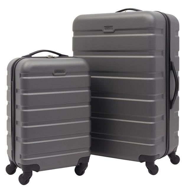 Juego de 2 piezas Luggage Travelers Club Harper, color carbón
