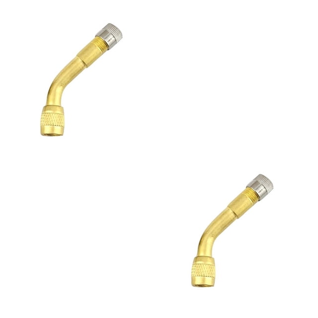 Kenally Válvula doblada de 45, 90 y 135 grados, adaptador de válvula doblada en ángulo de Metal para coche, convertidor extensor de extensión de tubo Type2 NO2 Kenally CBP025770