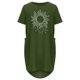 thumbnail image 4 of Vestido suelto de manga corta informal con estampado floral de moda de verano para mujer con bolsillo y cuello redondo Pompotops ghjkhdj13685, 4 of 5