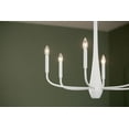 thumbnail image 3 of 52525WH Kichler Lighting Deela - 6 Light Chandelier-22.5 Inches Tall and 28 Inches Wide-White Finish, 3 of 12