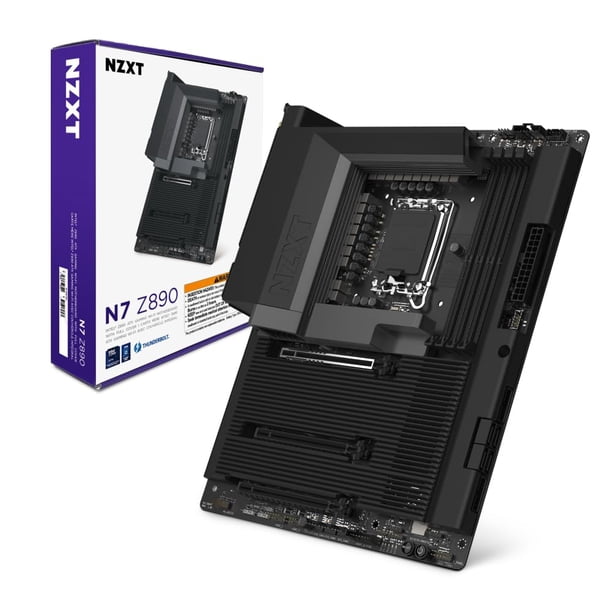 Tarjeta madre gaming NZXT N7 Z890 Intel LGA 1851 ATX DDR5