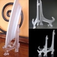 thumbnail image 2 of Ruibeauty 5Pcs Transparent Folding Tray Bracket Rack Multi-Purpose Ornaments Craft, 2 of 6