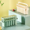 thumbnail image 4 of Kitchen Utensil Set Popsicle Molds With Lids Ice Maker For Homemade Ice And Treats DIY Ice Cube Tray, Beige, 4 of 4