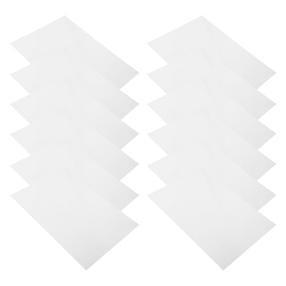 GAXIRE 12PCS Transparent Plastic Window Film Tear Resistant Insulated Home Window Cover for Winter Weather