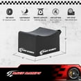 thumbnail image 3 of Race Ramps 8 Inch Wheel Cribs for Car Maintenance and Display, RR-WC-8, Black, 3 of 9