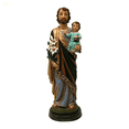 thumbnail image 1 of Figurine Saint-Joseph et Bébé Jésus, 1 of 1