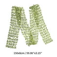 thumbnail image 4 of Unique Bargains 1 Pc Scarf Sequined Cut-Out Neck Scarf Green, 4 of 6