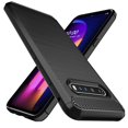 thumbnail image 1 of Osophter Para Lg V60 Thinq Funda Para Lg V60 Funda Protectora De Cuerpo Completo De Goma Tpu Flexible Con Absorción De Golpes Para Lg V60 Thinq (Negro), 1 of 1