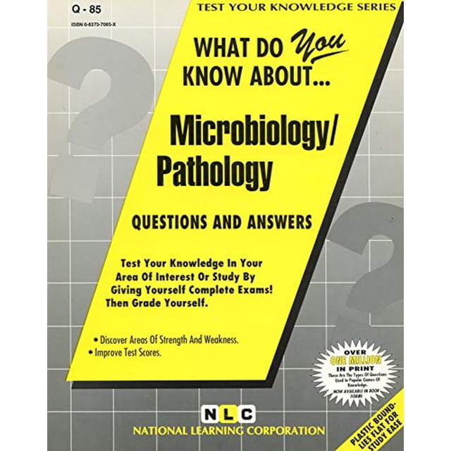 MICROBIOLOGY/PATHOLOGY (Test Your Knowledge Series) (Passbooks) (TEST YOUR KNOWLEDGE SERIES (Q))