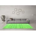 thumbnail image 3 of Ahgly Company Indoor Rectangle Abstract Green Modern Area Rugs, 2' x 5', 3 of 4