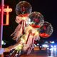 thumbnail image 4 of El ramo luminoso de Rose del globo llevó la bola de Bobo iluminada con los globos de la burbuja del resplandor de la rosa de 20 pulgadas con, 4 of 4