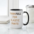 thumbnail image 4 of CafePress - Thankfull For Elastic Pan - 15 oz Ceramic Large White Novelty Mug, 4 of 4