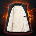 thumbnail image 6 of YUANxueke Boys Puffer Vest Zip Up Stand Collar Casual Fleece Lined Quilted Sleeveless Jackets with Pockets for 7-16 Years, 6 of 8