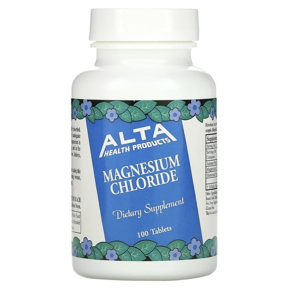 Alta Health Magnesium Chloride, 100 Tablets