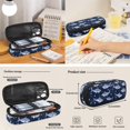 thumbnail image 7 of Jeiento Shark Backpack with Lunch Box for Boys 6-7 8-9 Kids Bookbag Set 3 In 1 Elementary School Bag Lunchbag Pencil Case Middle School Book Bags 3Rh/4Th Grade Girls 17inch Back Pack, Blue, 7 of 7
